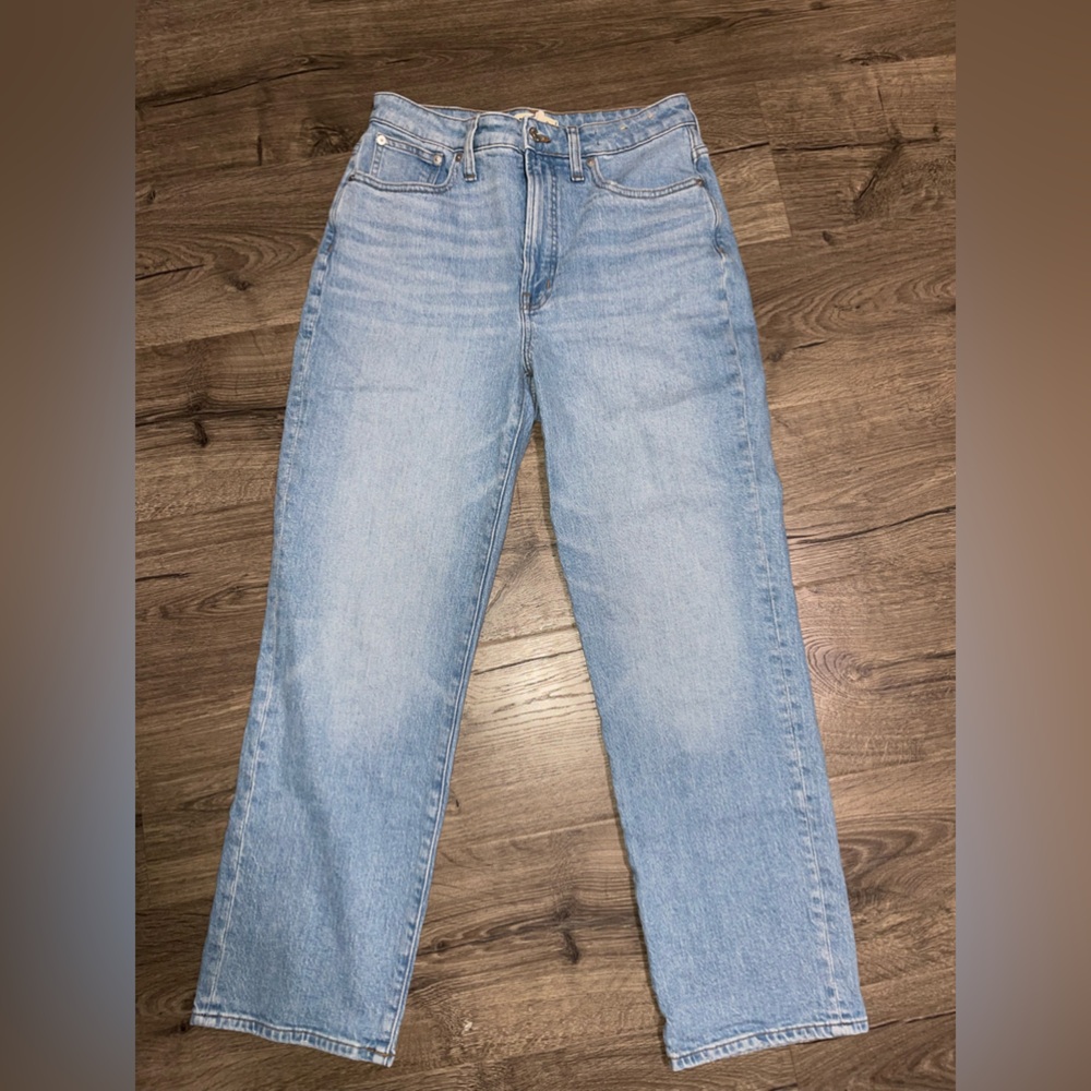 Madewell Curvy Perfect Vintage Straight Jeans